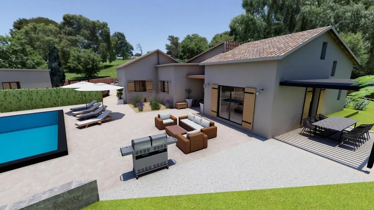 Ongoing Renovation - Villa With Private Pool In Vence